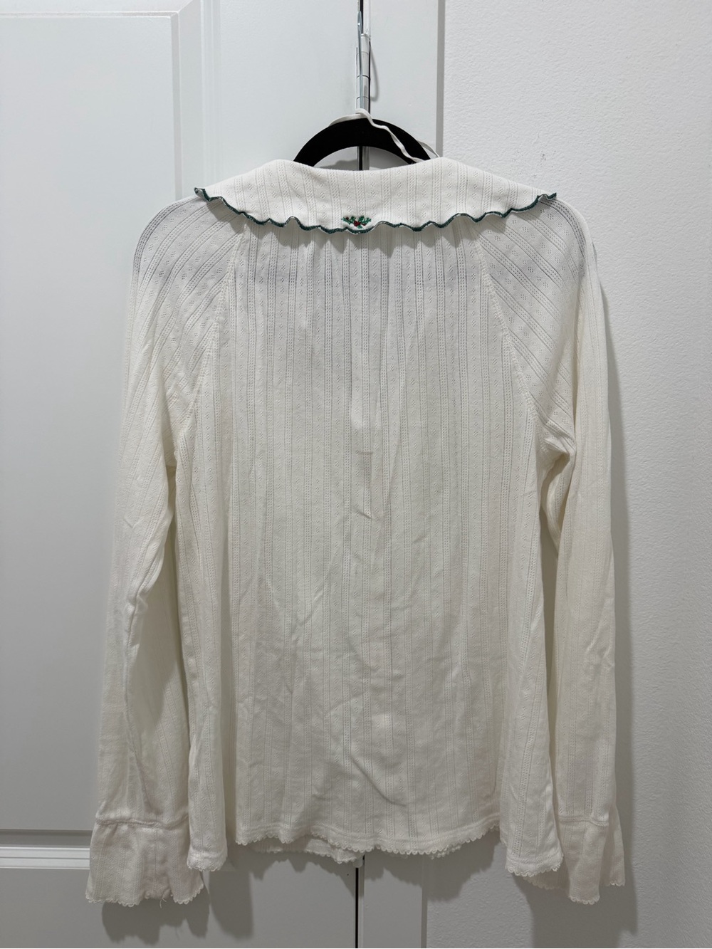 NWOT Free People Juniper Long Sleeve Cardi in Ivory - Picture 5 of 7